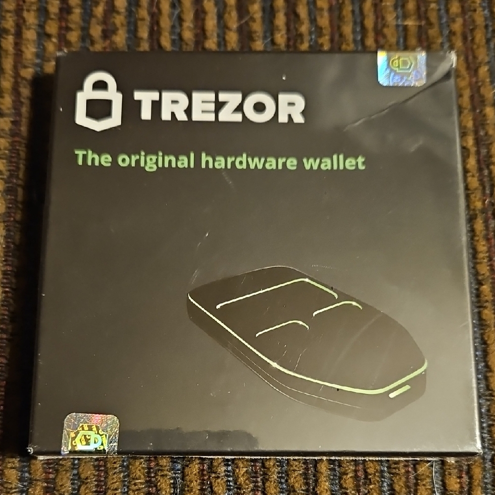 Trezor Hardware Wallet - Black